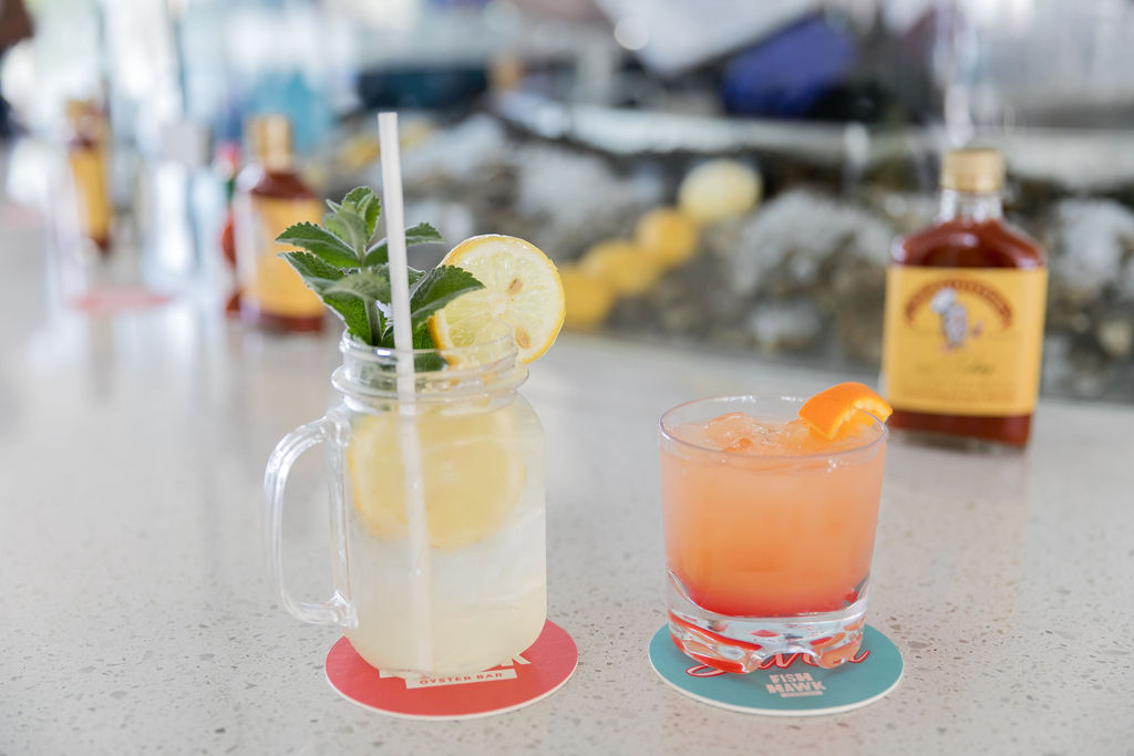 Signature Cocktails at The Tides Inn