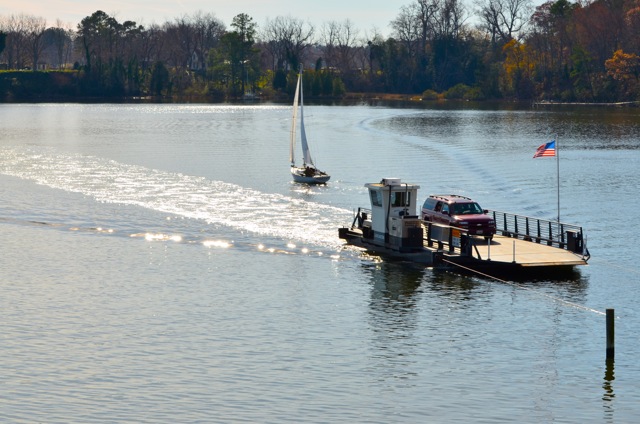 Merry Point Ferry - Virginia's River Realm